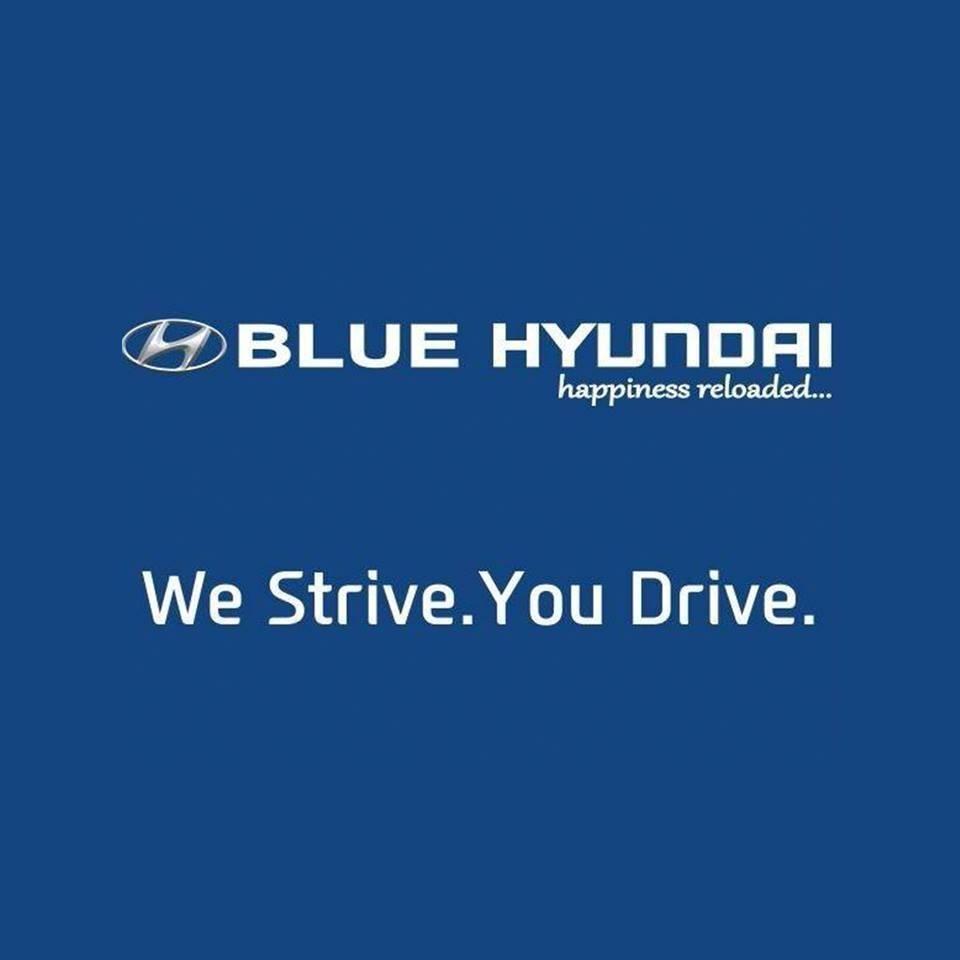Blue Hyundai Hyundai
