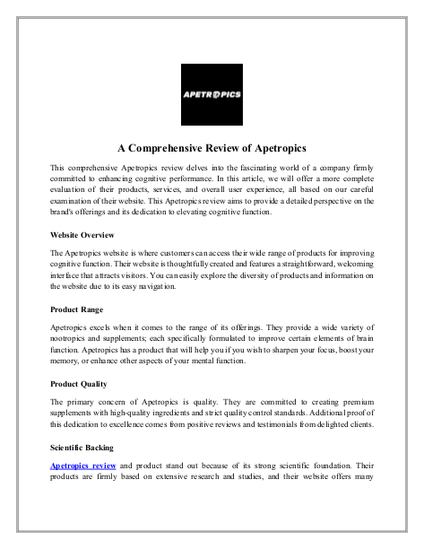 A Comprehensive Review of Apetropics