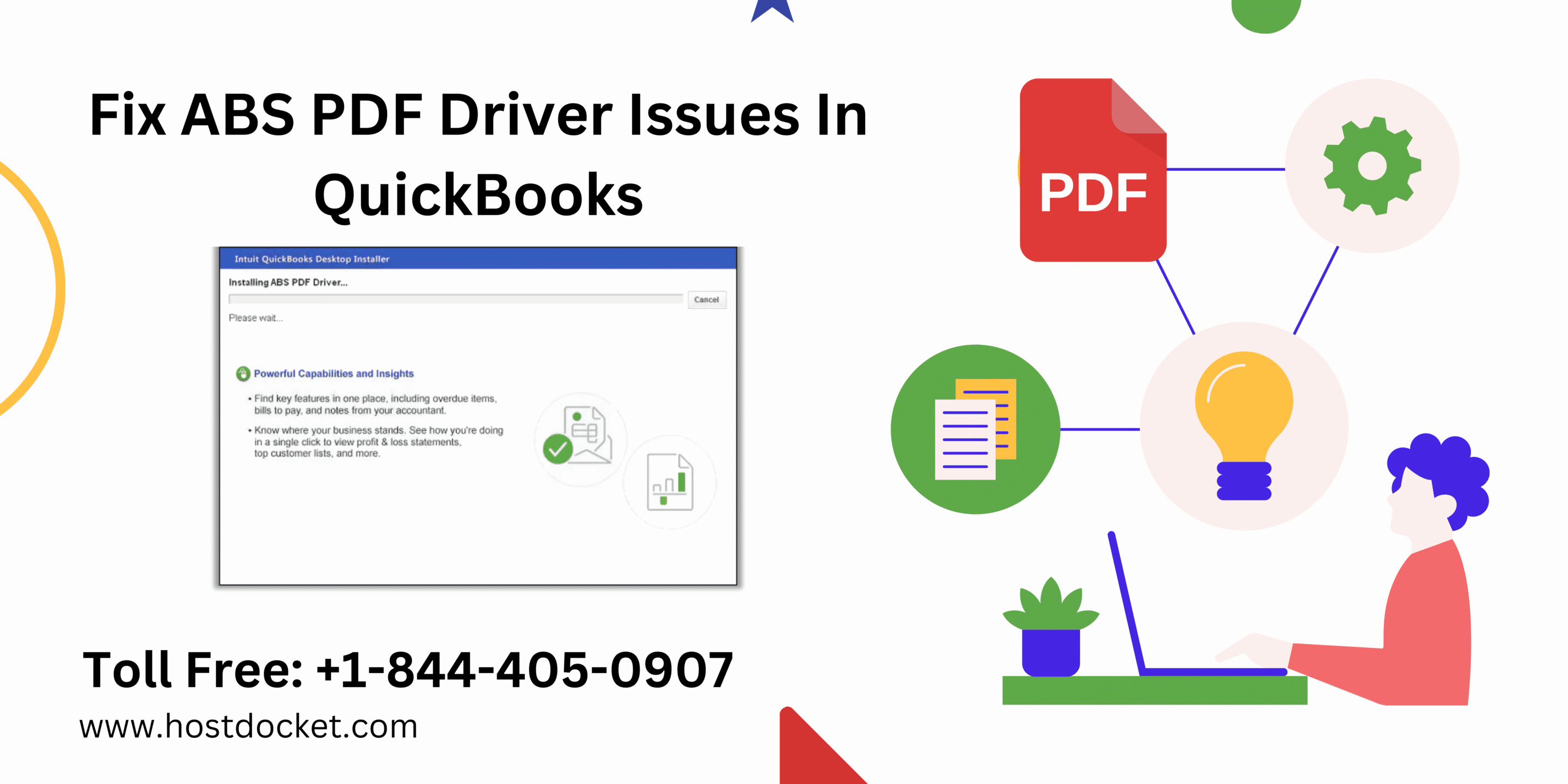 QuickBooks Installation Stops while Installing ABS PDF Driver [FIX]