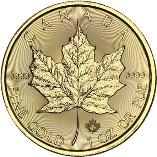 Canadian Gold Maple Leaf Coins | Wall Street Metals
