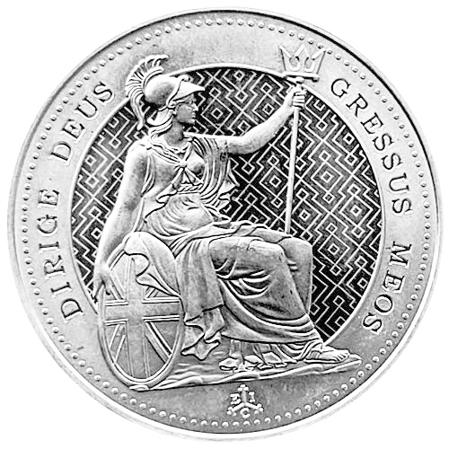 1.25 oz British Silver Seated Britannia Coin - IRA Approved