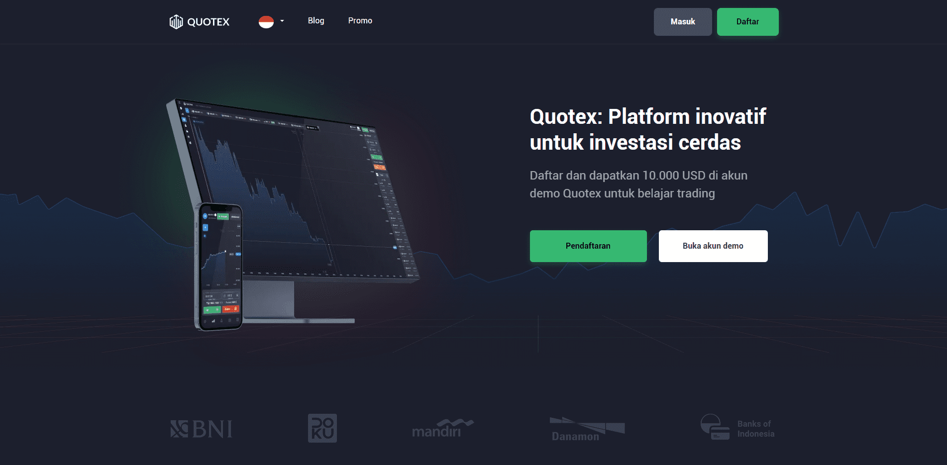 Quotex Login: Platform Inovatif untuk investasi cerdas