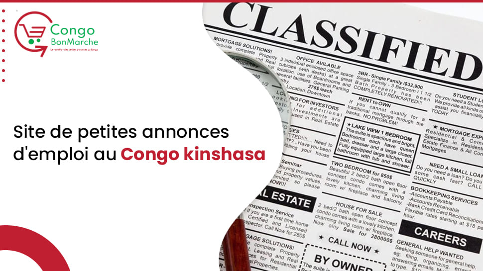 Site de petites annonces d'emploi au Congo kinshasa