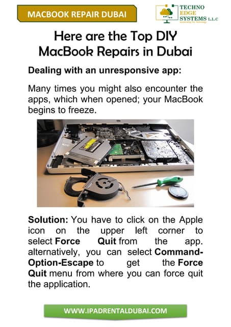 How to Choose MacBook Repair Service in Dubai?