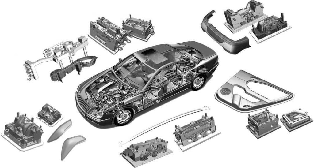 Advantages Of Plastic Injection Molding in  Automotive Injection Molding