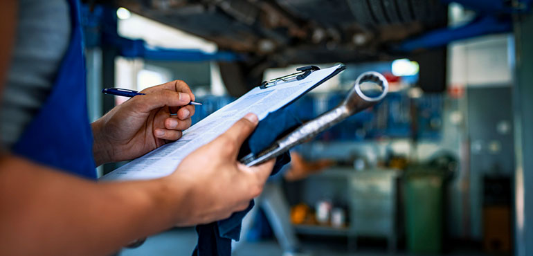 Importance of vehicle inspection checklist