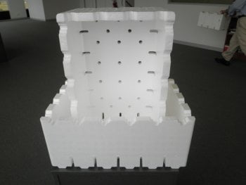 Sweet Corn Box - Cross Stack Styrofoam Boxes - A02 | Vegetable Box - Omega Packaging