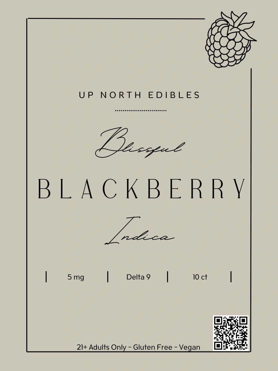 Blackberry Bliss - Indica Delta-9 THC 5mg Gummies