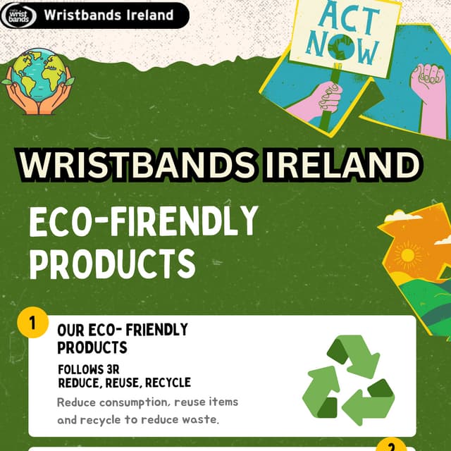 Green Innovations: Wristbands Ireland's Eco-Friendly Products | PDF