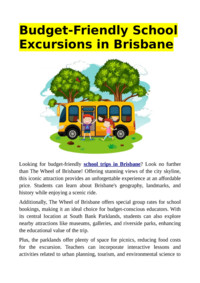 Budget-Friendly School Excursions in Brisbane