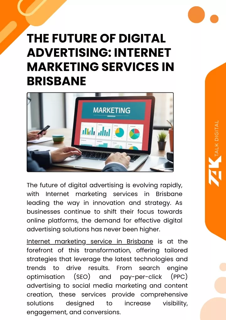 The Future of Digital Advertising: Internet Marketing Services in Brisbane
