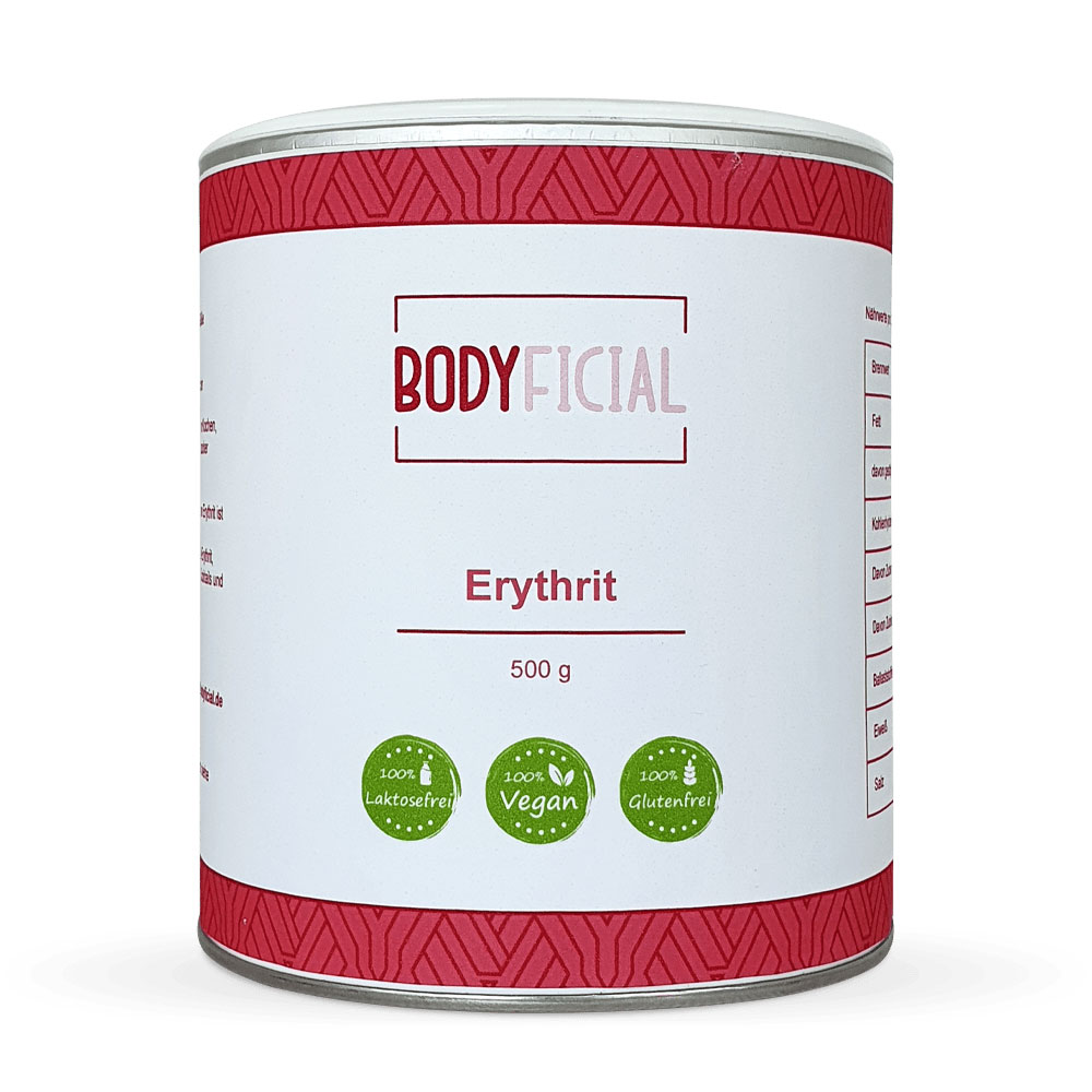 Erythrit (500g) - dauerhaft günstig online kaufen - BODYFICIAL
