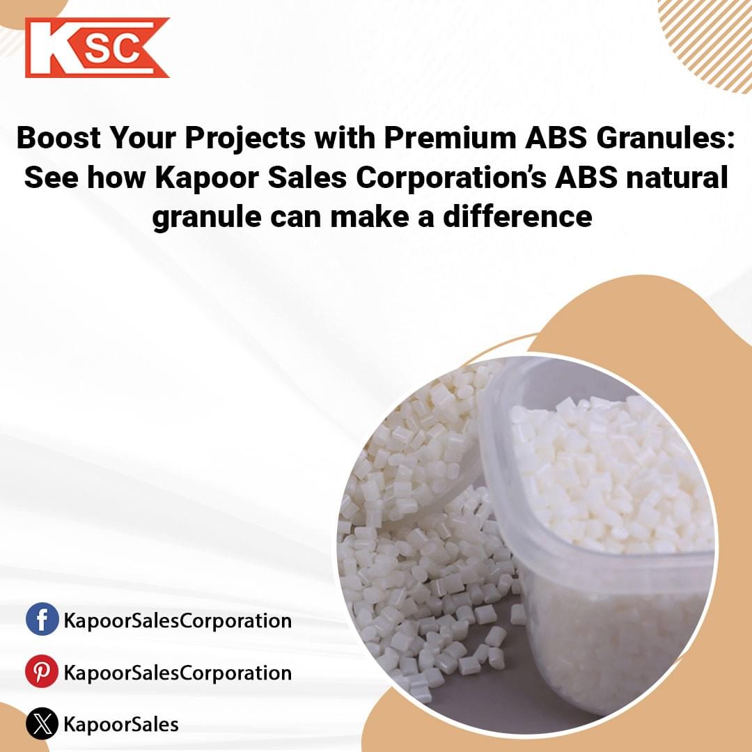 Boost Your Projects with Premium ABS Granules: See how ...