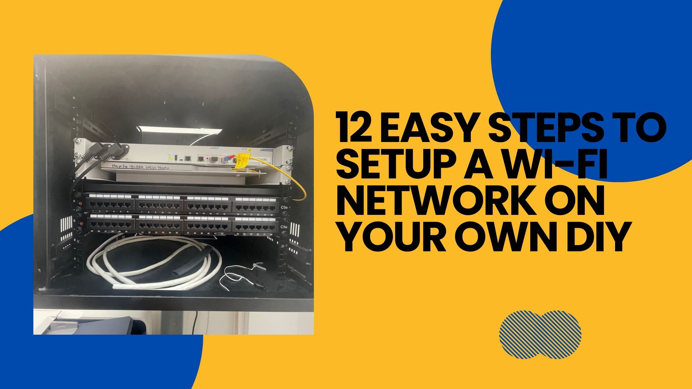 12 steps DIY for your own Wi-Fi network at home