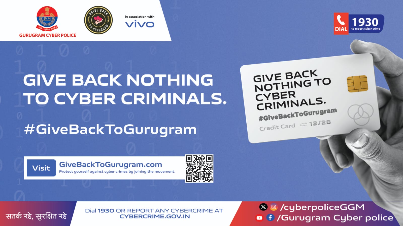 vivo and Cyber Police Gurugram Join Hands to Raise Awareness on Cyber Security | CSR Mandate
