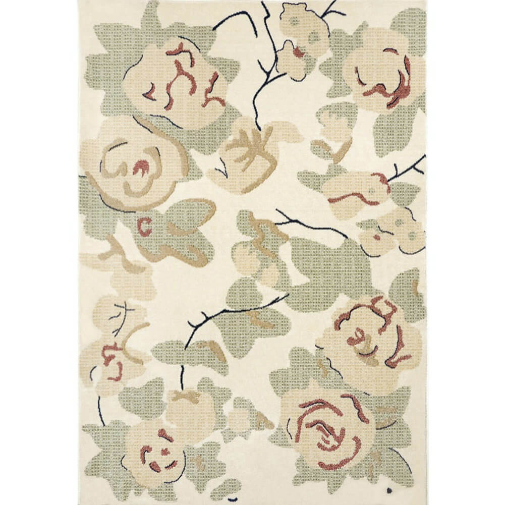 Floral Rugs High-Quality Durable Unique Flower Area Carpets for Interior Decor - Warmly Home