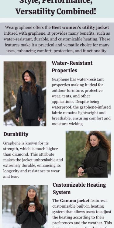 Women's Utility Jacket: Style, Performance, Versatility Combined!