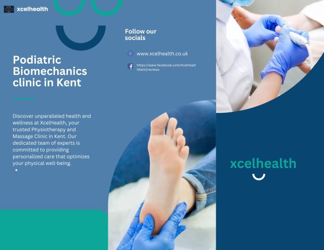 XcelHealth: Leading the Way in Podiatric Biomechanics Clinic in Kent – @xcelhealthkent-blog on Tumblr