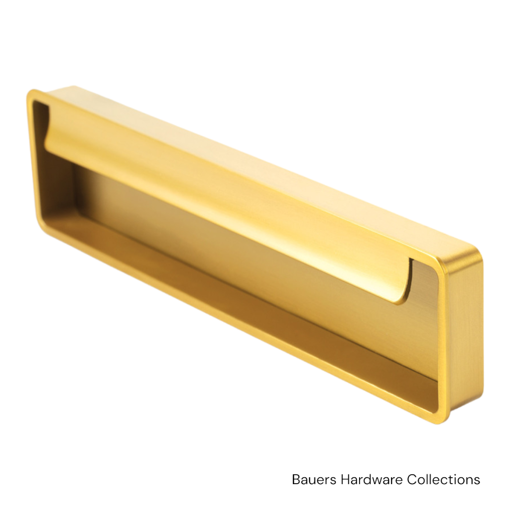 Recessed or Flush Pull Handles - Bauers Hardware Collections