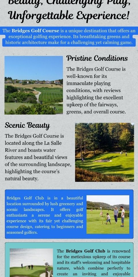 Bridges Golf Course: Serene Beauty, Challenging Play, Unforgettable Experience!
