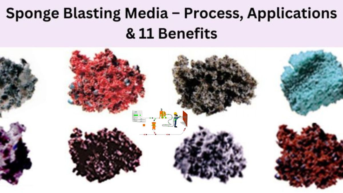 Sponge Blasting Media – Process, Applications & 11 Benefits – Nesting Hub