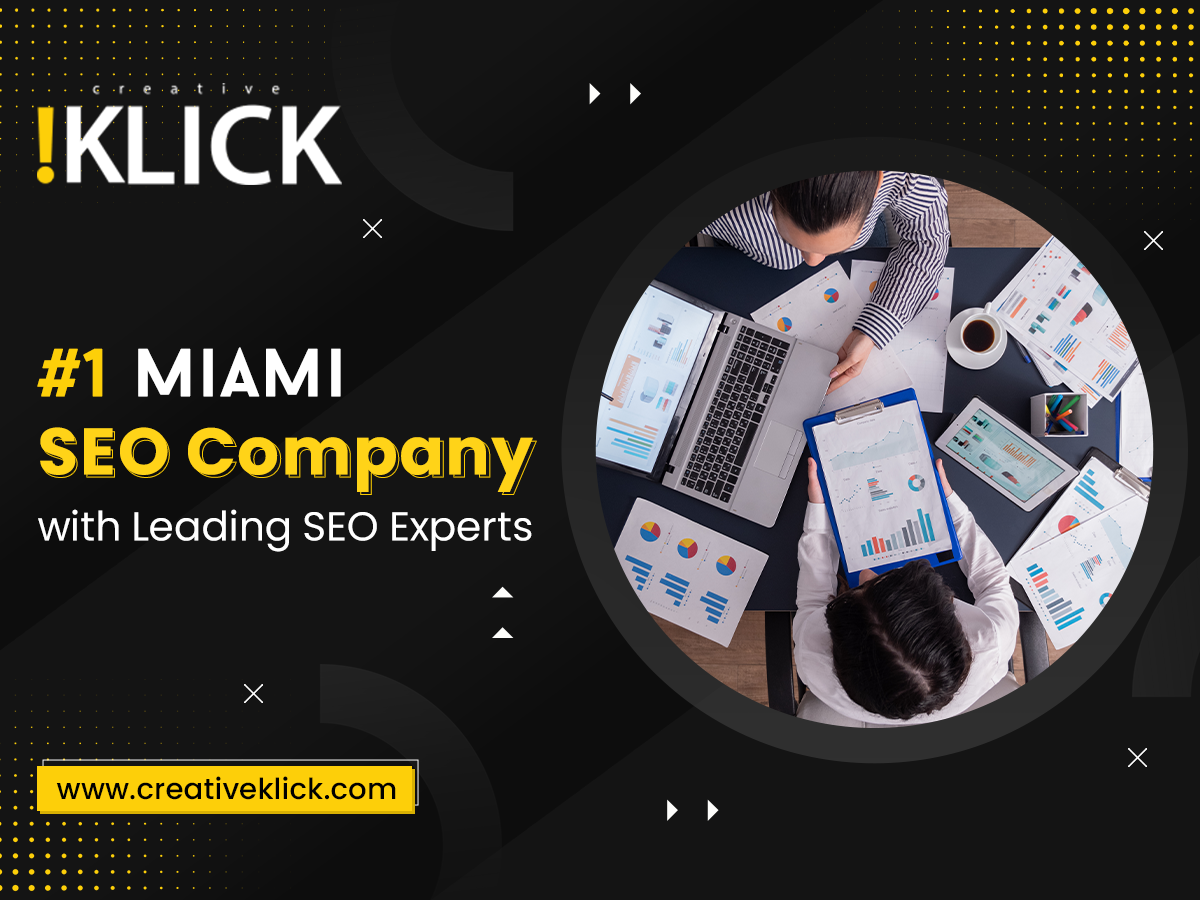 #1 Miami SEO Company with Leading SEO Experts | Creative Klick